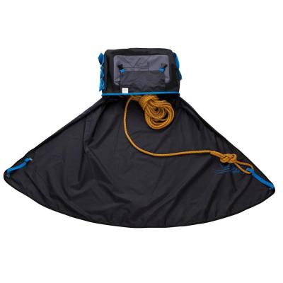 China Climbing Kit Backpack Storage Bag Mountaineering Equipment Rope Bag Climbing Rope Bag Hold With Ground Sheet for sale