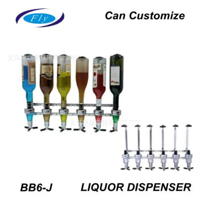 China ABS/AS beverage dispenser. big beverage dispenser.liquor dispenser headstion bottle .BB6-J/6] for sale