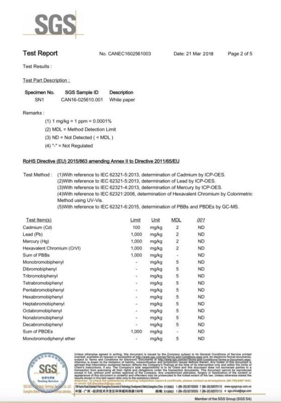 SGS - RATO PRINTING LTD