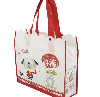 China custom personalized printed non woven reusable bags manufacturer for sale for sale