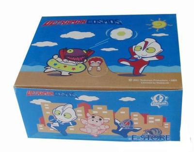 China custom product packaging boxes E-flute corrugated cardboard toy box recycling for sale