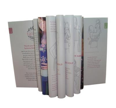 China custom cheap advertising brochure services printing manufacturer for business for sale