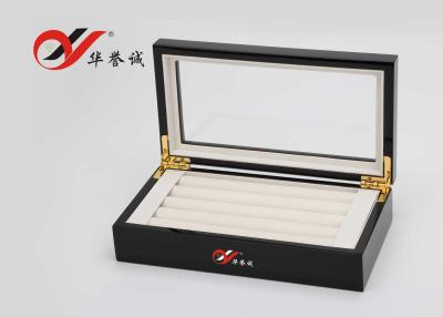 China Jewellery Storage Wooden Jewellery Box  Flannelette Inside With Cover for sale