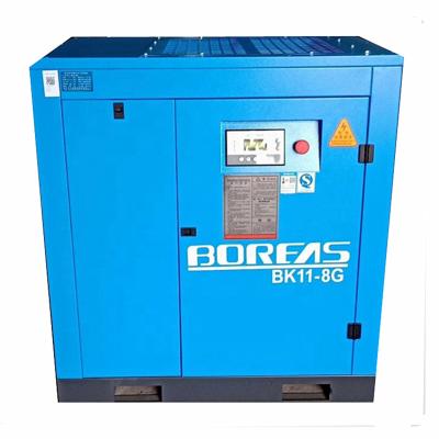 China China factory BK11-8G lubricated electric stationary screw 1.7m3/min air compressor for sale for sale