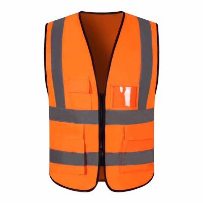 China Chinese Textile Manufacturer Safety Vest Safety High Gloss Reflective Uniform With Reflective Markings for sale