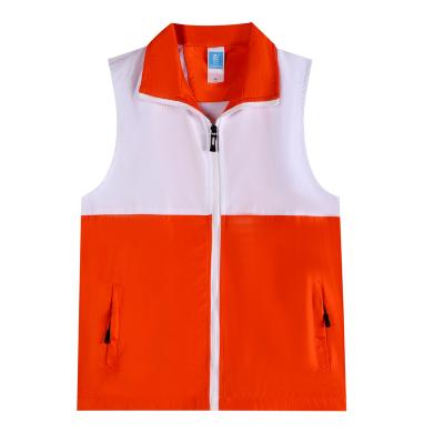 China 2021 Newly Designed Quality Breathable Customized Sleeveless Vest, New Color-blocking Compound Vest for sale