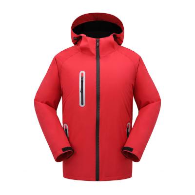 China New Fashion Sustainable Men Autumn Winter Windproof Waterproof Breathable Warm Pockets Coat Long Sleeve Outdoor Jacket for sale