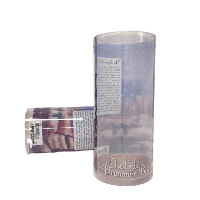 China Factory Wholesale Products Recyclable PVC Transparent Cylindrical Packaging Box Various for sale