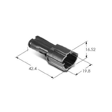 China KET Korea Electric Terminal Connectors MG640322, MG640320 Automotive Housing Wire to Wire Connector for sale