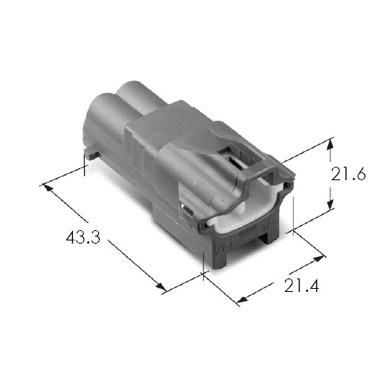 China KET 	Korea Electric Terminal MG651092-5 MG641221 Automotive Terminal Wire to Wire for sale