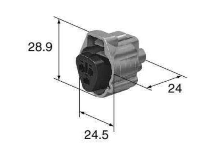 China TPA Sumitomo 3 Pin Connector 6189-0179 Infocommunications Environment for sale