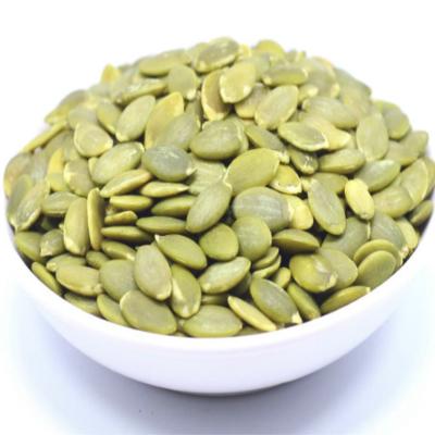 China Dry Specification of Edible Hulled Green Pumpkin Seed Kernels for sale