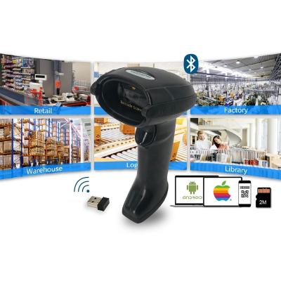 China ABS+PC WiFi Barcode Reader 1D QR 2D Smart Android Handheld Smart Android Wireless Barcode Scanner for sale