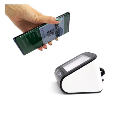 China Commercial Android Smart Alipay Wechat QR Code Omnidirectional 1D 2D Reader Desktop Barcode Scanner for sale