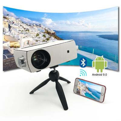 China Internet Smart Android WIFI 3D LCD Full HD 1080P LED Home Theater Projector 4K Built-in Video Projector for sale