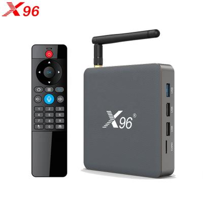 China Dual Wifi BT4.0 8K H.265 HEVC RK3566 RK3566 Media Player Set Top Box TV Box X96 X6 Mali G52 Android 11.0 2.4G 5G for sale