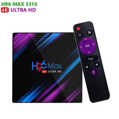 China Android 10.0 H96 Max 3318 2GB RAM 16GB ROM 2.4/5.0G WiFi BT 4.0 4K 3D Android TV Box Media Player H96 Max 3318 2GB RAM 16GB for sale