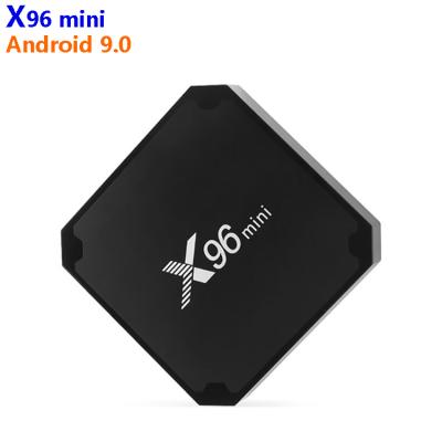 China Support 4K X96 mini with hook iptv tv box 2gb 16gb S905W 2.4g wifi OS Android 9.0 Android 4K TV IPTV box for sale