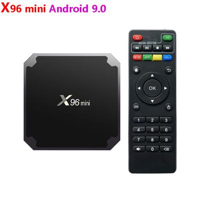 China Support 4K Best Android 9.0 Set Top Box X96 Mini S905W OS Android Smart TV Box 4K Box for sale