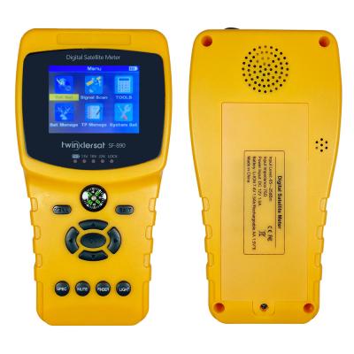 China Twinklersat SF-890 DVB-S2 DVB-S2 Twinklersat GUYS MER Handheld Multifunctional Satellite Spectrum Analyzer Finder Meter 2.4 Inch TFT Display SF-890 for sale