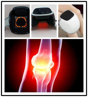 China 4 in 1 cold laser light therapy far infrared therapy electric knee massager for joint pain for sale