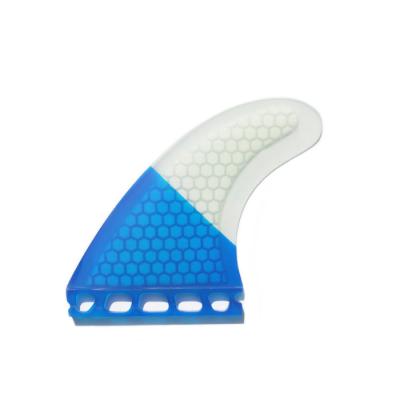 China Fashionable fiberglass G3 China manufacture style triple-set surfboard fins for sale