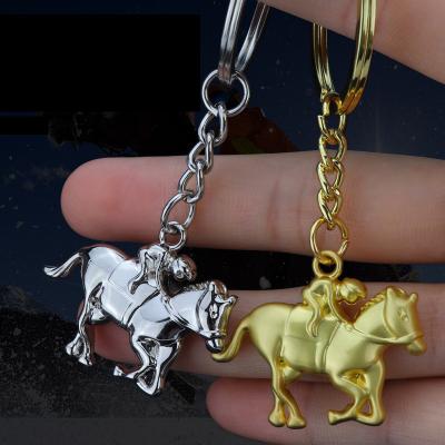 China Horse Ground Offensive 3D Key Chain Promotion Gift New Horse Racing Game Pendant Souvenir for sale