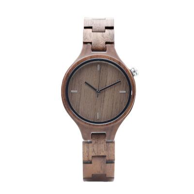 China Direct Wholesale Best Quality Fashionable Wooden Fashion Quality Water Resistant Factory Simple Ladies Watch for sale