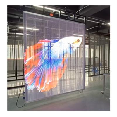 China Indoor Custom Transparent LED Screen Outdoor High Transparency P2.6 P3.9 P7.8 P10 P15 P20 HD Display for sale