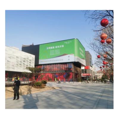 China IP67 LED Full Color Outdoor Road Signage Screen Grill Full Color Facade Grid HD Display Pantalla for sale