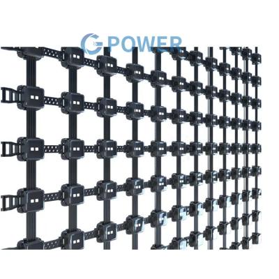 China indoor outdoor curtain led display building facade led mesh screen led curtain display mesh led display flexible led billboard for sale