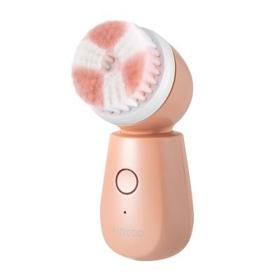 China Hot Selling Mini Facial Brush USB DEEP CLEANING Rechargeable Portable Facial Brush for sale