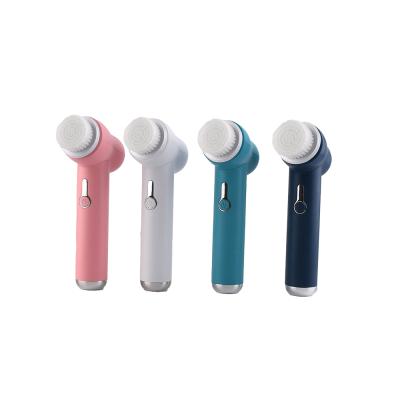 China Guangzhou New Design DEEP CLEANING Rotating Sonic Electric Facial Brush Rechargeable Face Deep Cleansing Brush for sale