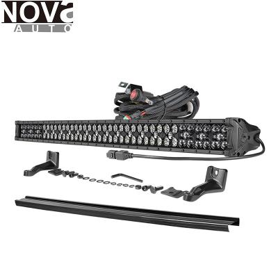 China 48 Inch 100% Powder Coating 154W Black Cool White Light Straight Light Bar Combo Beam Tractor Accessories LED for sale