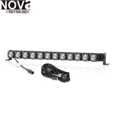 China Die Cast Aluminum Housing Together With Wiring Led 30 Inch 12 Volt Off Road Top LED Light Bar for sale