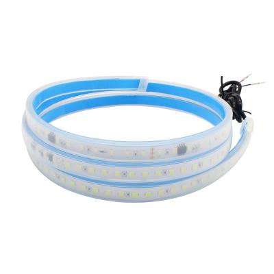 China Automotive Industry Universal Accessories Car Warning White 12V Red Led With Strip Strobe Home Decor Lamp Strip Turn Signal for sale