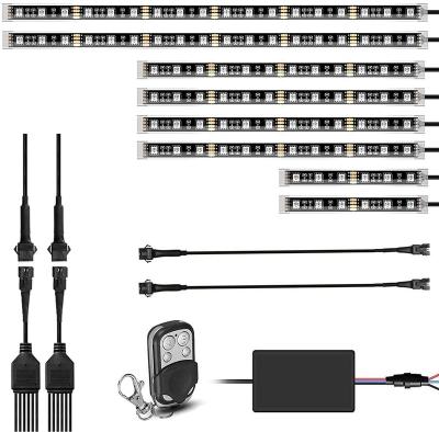 China PVC Car Led Lights 8 Pieces Of Motorcycle LED Lamp Others Car Light Accessories for sale