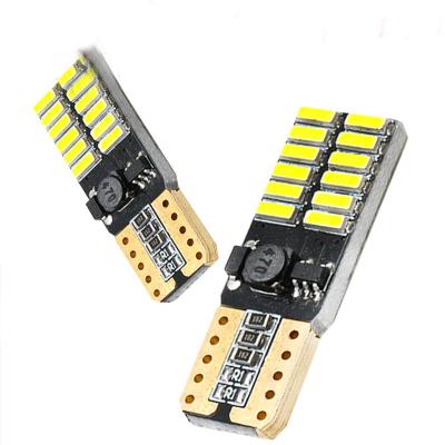 China T10 W5W 921 White 4014 15SMD LED Car Interior Number Plate Turn Signal Marker Lights Led Lights HY004 for sale