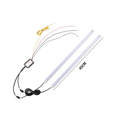 China Colorful Silicone Tube Car Running Light RF 45CM Car Accessories Item Headlight Lamps for sale