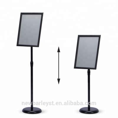 China Multi-position Adjustable Daily Size Necessities Sign Holder Portable Poster Board Stands Display Rack for sale