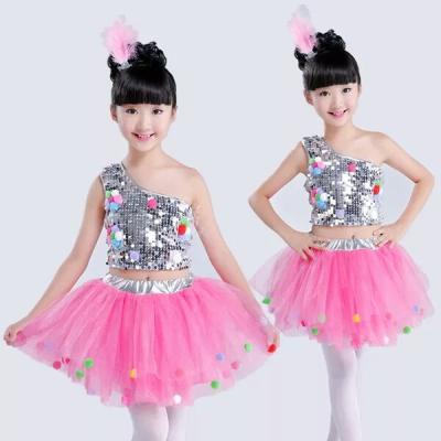 China Dress Up New Sequin Tulle Dance Dress Kids Tulle Dress For Girls Ballet Dress. Custom designs, sizes, colors are accepted CBS-027 for sale