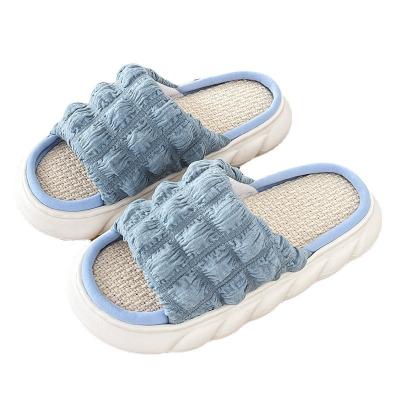 China New fashion and summer wear trend spring outdoor home thick bottom bathroom sandals and slippers for sale