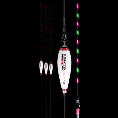 China Light weight CWFF02 Superbright Luminous Fish Float Soft Tail Eye-catching Fishing Carp Floating for sale