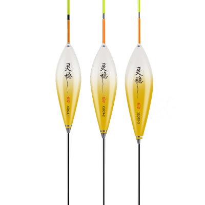 China Light Weight CWFF05 Eye-catching Nano Fishing Float High Sensitivity Mixed Carp Fishing Float Set for sale