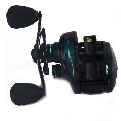 China Outdoor Fishing Reel CWBCRL03 High Quality Baitcasting Reel 9+1BB Power Hand Reel Oversized EVA Handle Water Drop Wheel for sale