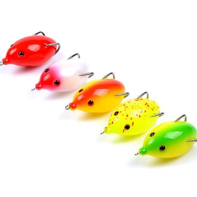 China Silicone CWFG03  Bass Topwater soft Frog Lures  for Fly Fishing Frog Fishing Lures for sale