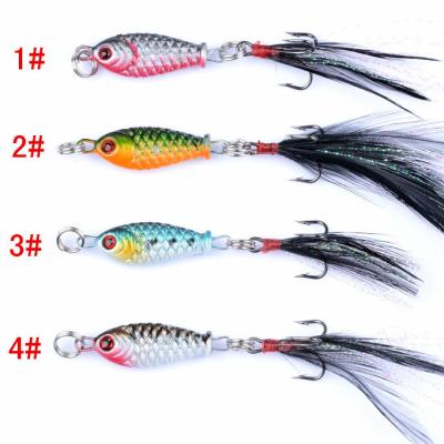 China Lead Metal CWLJL01  vertical jigs saltwater fishing slow pitch jigs fishing lures metal jig lead fishing for sale