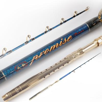 China Carbon CWGR07 Customized Jigging Fishing Rod Big Game Conventional Boat Fishing Pole for sale