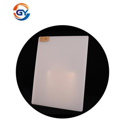 China Clear PC PVC PET Decoration Plastic Sheet Acrylic PS Sheet For Shields And Table Screen Led Diffuser Sheet for sale