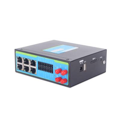 China industrial lte wireless modem SOHO ZBT cellular wifi 4g router with 4*RJ45 LAN ports for M2M application for sale